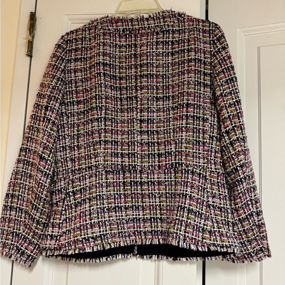 Ann Taylor Multicolor Tweed Blazer - Picture 2 of 4